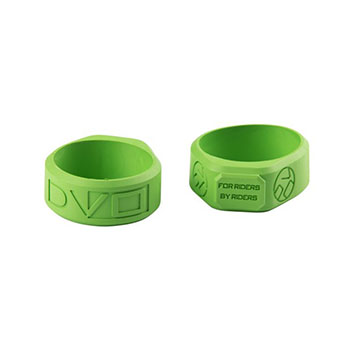 PAIR OF BUMBERS GREEN FOR FORK DVO EMERALD - 2X